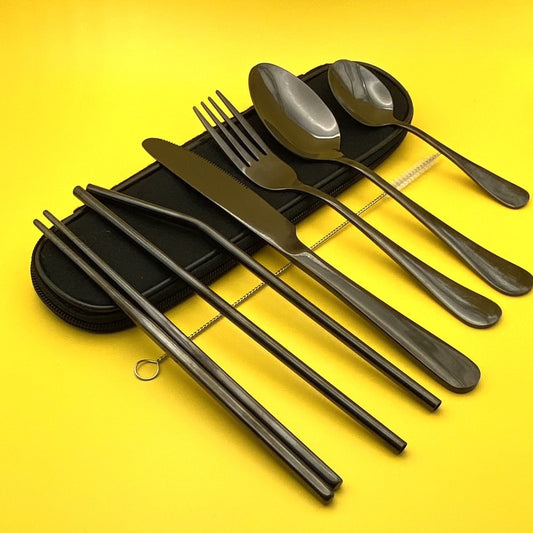 Take Your Own - Cutlery set in Black